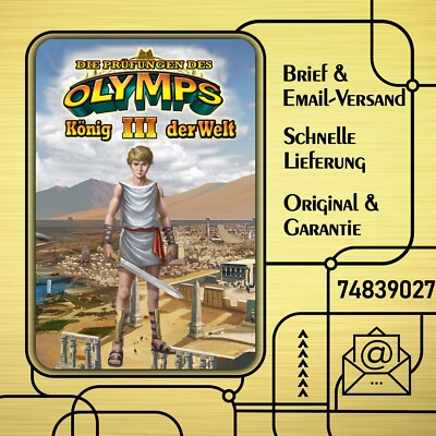 Die Prüfungen des Olymps III - König der Welt - PC / Windows - BLITZVERSAND