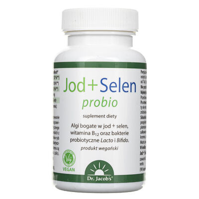 Dr. Jacob's Iodine + Selenium probio 90 Kapseln