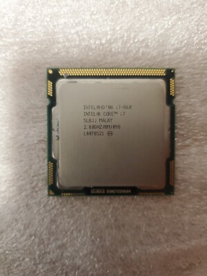 Intel Core i7-860 Quad-Core @2.80GHz Processor CPU LGA1156 SLBJJ