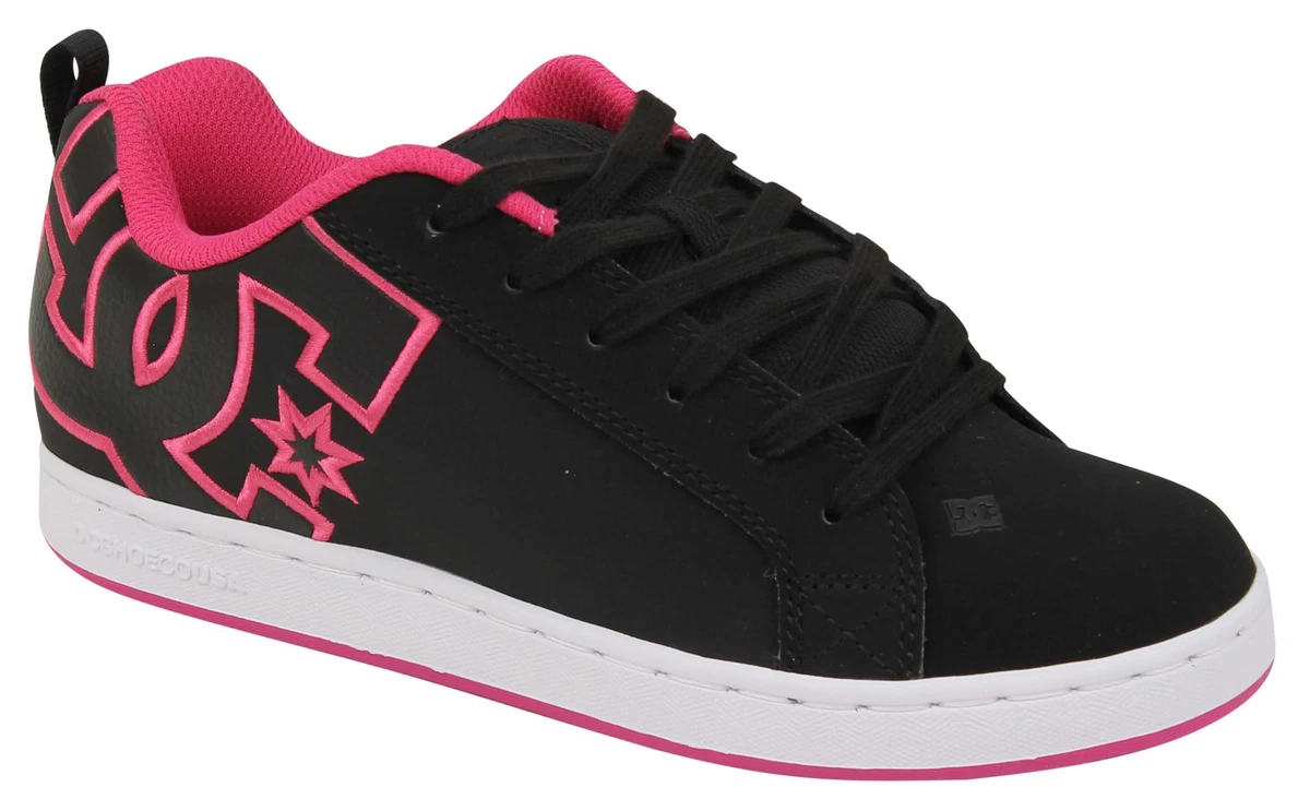 Dc pink best sale shoes