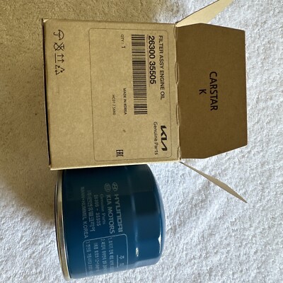 Engine Oil Filter-OEM Oil Filter ORIGINAL EQUIPMENT OIL FILTER 26300-35505(1 Pz)