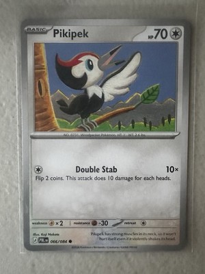 Pokemon Pikipek 066/084 Pitch Black PBL Common NON Holo NM/M | eBay ...