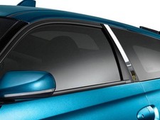 Qaa Fits Honda Cr-z 2011-2016 2 Pc Ss Pillar Post Trim Pp11213 Qaa Fits Honda Cr-z 2011-2016 2 Pc Ss Pillar Post Trim Pp11213