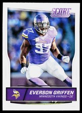 2016 Score Everson Griffen #187 Minnesota Vikings
