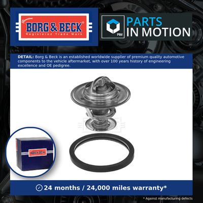 Coolant Thermostat BBT356 Borg & Beck 6049689 ERT104 SE0915171 4837166 98463637
