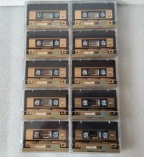 10x Maxell XLII-90 Bespielt, Beschriftet