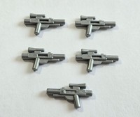 5 StüCk Lego 58247 Gewehr Gun Standard MinifigurzubehöR Star Wars – Flat Silver