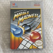 Nintendo Marble Madness NES Box & Manual Only