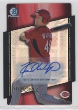 2014 Bowman Draft Chrome Scout's Breakouts Die-Cut 50/99 Kyle Waldrop Auto 1h1