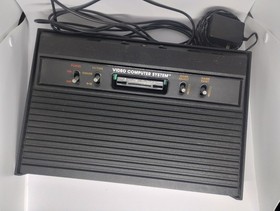Atari 2600 Darth Vader Black Edition Console CX2600A & Controller All Tested!