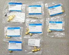 Agilent 1/8" brass fittings. 9 pkg lot of Swagelok fittings. 