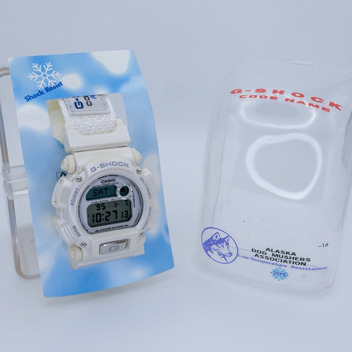 【kenjiさま専用‼️】CASIO G-SHOCK ホワイト腕時計　1998年製 Casio Rare 1998 G-Shock DW-8800 ADMA Limited Ed. BnP JDM Import