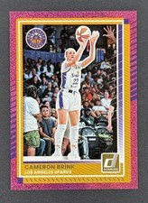 2025 Panini Donruss WNBA Cameron Brink PINK SHIMMER /25 SSP LA Sparks #2 RARE