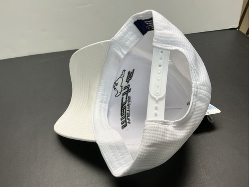 Mustang Mach-E Hat White Snapback One Size Fits All New With Tag - Picture 4 of 8