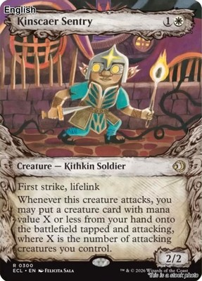 Kinscaer Sentry (Showcase) EN [ECL - 300] - NM TCG MTG
