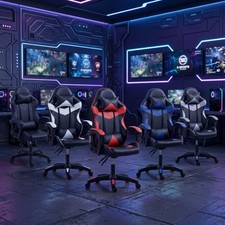 Racing Gaming Chair High Back Ergonomic Swivel Office Executive Gamer Chair