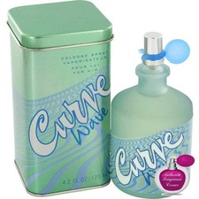 Curve Wave by Liz Claiborne 4.2 oz 125 ml EDC spray for Men Brand New In Box