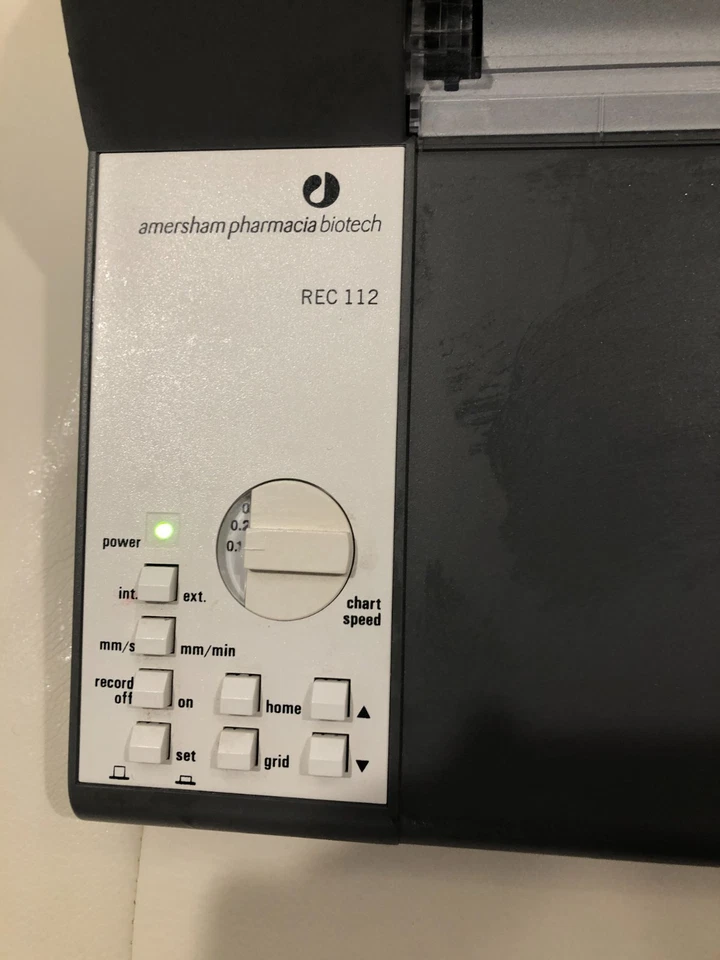 AMERSHAM PHARMACIA BIOTECH REC 112 DIGITAL CHART RECORDER used - Image 3 of 4