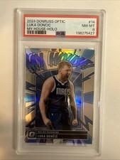 2024-25 Donruss Optic Luka Doncic My House Holo #14 Mavericks PSA 8