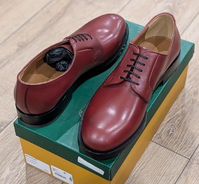 $490 Mens ARMANDO CABRAL ''Gabu'' Leather Derby Dress Shoes Porto UK 9.5 US 10.5