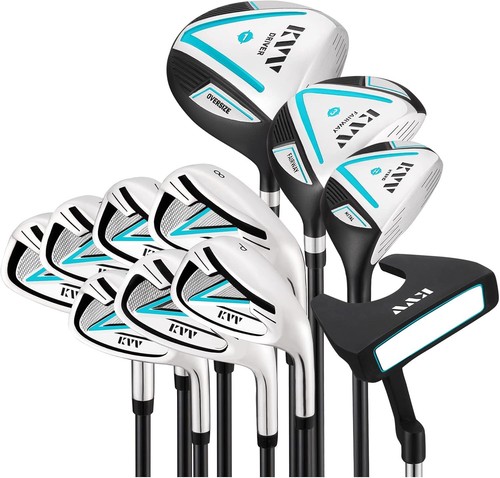 KVV Premium Right Hand Golf Club Set 11-Piece Set for Women Without Stand Bag
