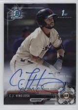2017 Bowman Chrome Prospect Auto CJ Hinojosa #CPA-CH Auto 00c9