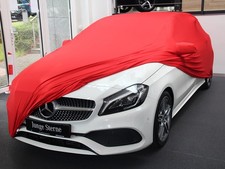 Vollgarage Mikrokontur Rot mit Spiegeltaschen für Mercedes A Klasse W176 Vollgarage Mikrokontur Rot mit Spiegeltaschen für Mercedes A Klasse W176