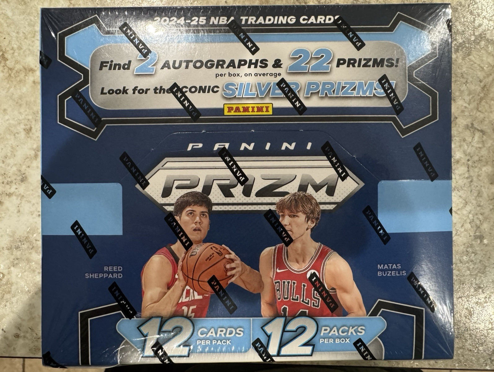 Panini Prizm 2024-25 NBA Basketball Trading Cards Sealed Box 12 Packs 144