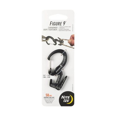 Nite Ize Karabiner Figure9 schwarz Größe