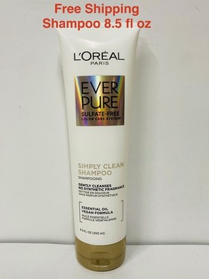 L'oreal EverPure Simply Clean Color Care Shampoo Sulfate-Free Lightweight 8.5 Oz