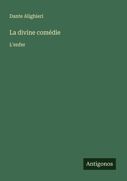 La Divine ComéDie Dante Alighieri-image