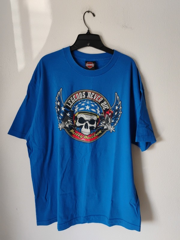Vintage Harley Davidson Legends Never Die  Men's XL 