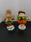 Vintage 1995 Cabbage Patch Kids Garden Fairies Dolls Lot Of 2 CPK