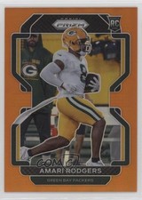 2021 Panini Prizm Rookie Orange Prizm 20/249 Amari Rodgers #405 19bs