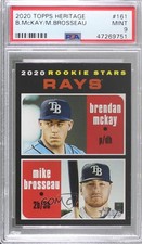2020 Topps Heritage Stars Brendan McKay Michael Brosseau #161 Rookie RC 1c7