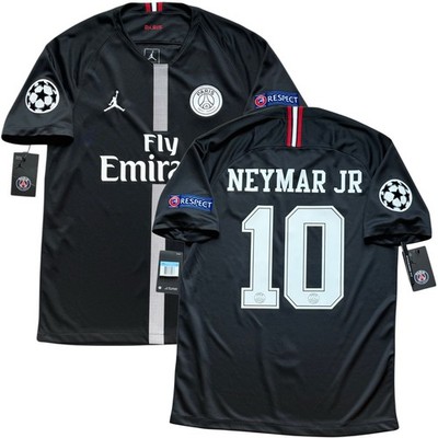 2018/19 PSG Third Jersey #10 Neymar Jr Medium Jordan Paris Saint