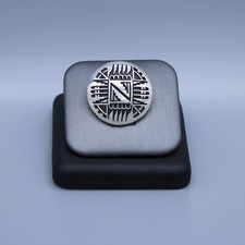Hopi Sterling Silver Pin by Jason Takala