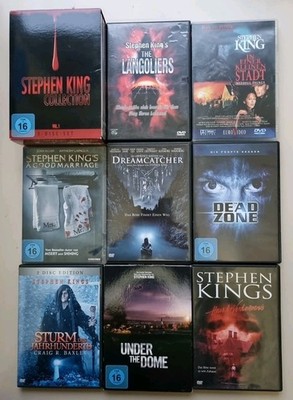 Stephen King DVD Sammlung 12 Stück
