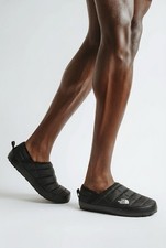NEW THE NORTH FACE MEN'S THERMOBALL TRACTION MULE V BLACK SLIP ON SLIPPERS 9
