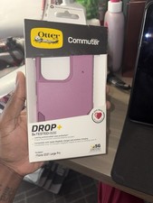 OtterBox Commuter Rugged Back Case for Apple iPhone 13 Pro Purple Antimicrobial