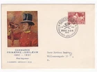 STAMP DENMARK  "FRIMAEKE JUBILAEUM" 25 ORE 1951 FIRST DAY COVER