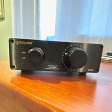 Goldpoint SA2X Balanced XLR Passive 2-Channel Stepped Attenuator Preamp