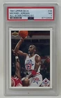 Michael Jordan 1991 Upper Deck NBA All-Star Checklist Basketball Card #48 PSA 7