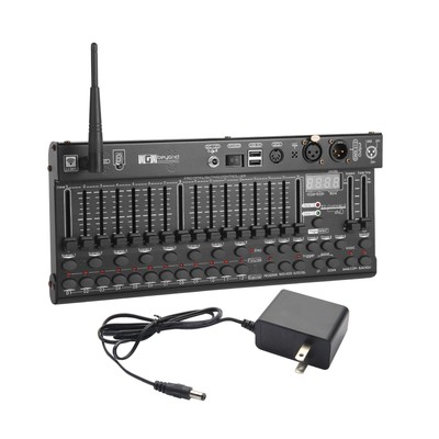Wireless DMX Controller,384 Channel DMX512 Controller Stage Lighting Equipmen...