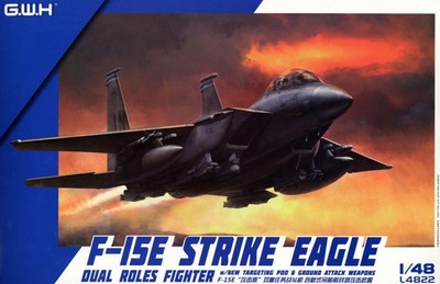GreatWall Hobby 1/48 L4822 F-15E Strike Eagle Dual Roles Fighter Model Kit