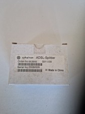 Sphairon ADSL-Splitter G01 Ä 00 Order-No:953905