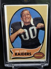 1970 Topps #116 Jim Otto Raiders (Near Mint)