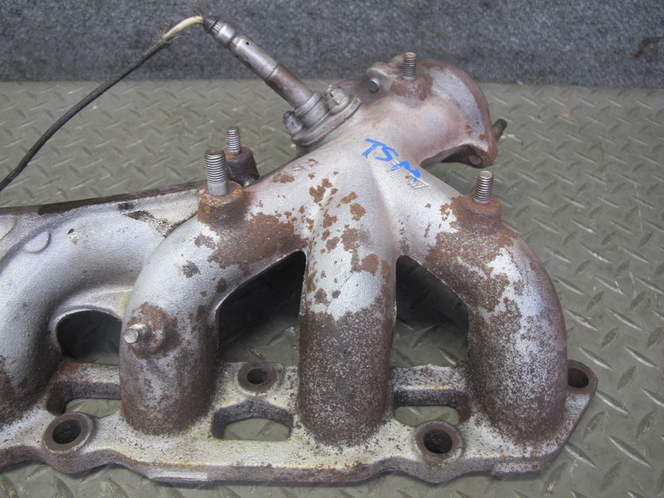 86-92 TOYOTA SUPRA MA70L 7MGE NA COLECTOR DE ESCAPE CON SENSOR DE OXÍGENO 71 K MILLAS OEM Foto 3 de 4