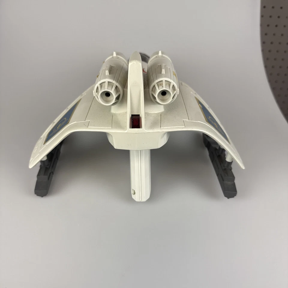 Barco de colección Captain Power Jet XT-7 1986 Mattel blanco - NO PROBADO Foto 2 de 4