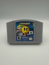 Ms. Pac-Man Maze Madness (Nintendo 64) Authentic Tested N64 Game Cartridge Only
